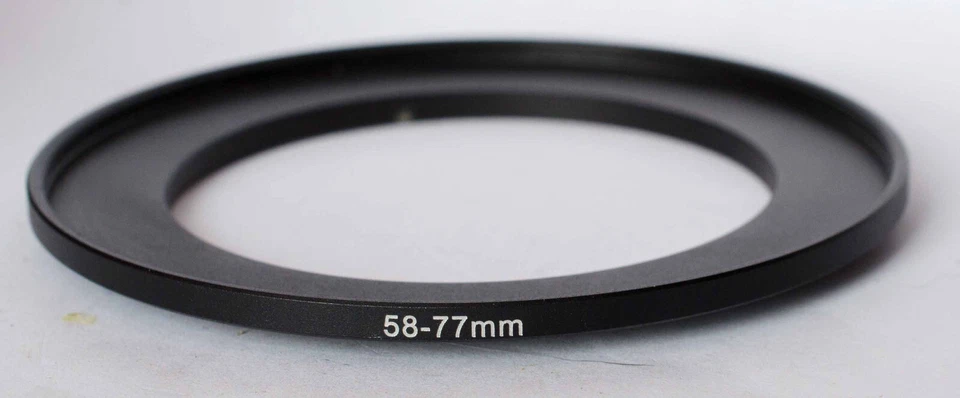 Unbranded 58mm - 77mm step up ring. - Image 1 of 1