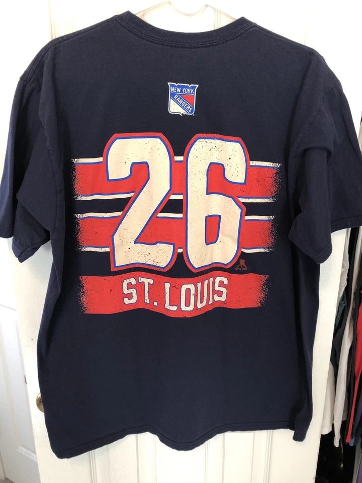 Camisa Martin St. Louis New York Rangers Reebok Talla XL Foto 1 de 2