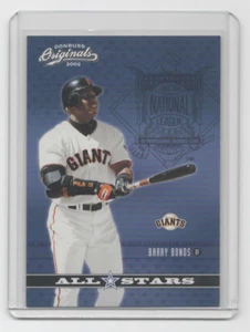 Barry Bonds 2002 Donruss Originals All-Stars #AS-24 w/top loader sleeve - Picture 1 of 2