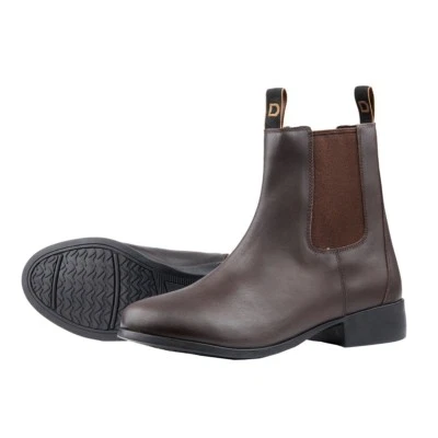 Botas Dublin Elevation Jodhpur, Negras o Marrones, Cuero Grano Completo de Súper Calidad