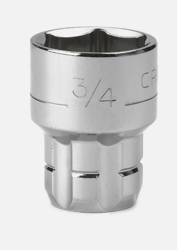 CRAFTSMAN Max Axess 3/8" Drive 3/4" 6 Pt Go-Thru Pass-Through Socket 29249 - Image 1 of 1