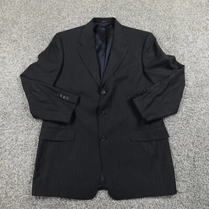 VINTAGE Hart Schaffner Marx Jacket Mens 41 Back Wool Suit Top Blazer Sports Coat - Picture 1 of 19
