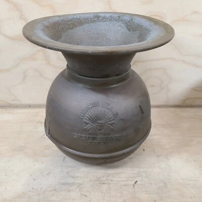 "Tapón cortado tabaco para masticar marca Redskin - Spittoon 10"" publicidad dañada"  Foto 1 de 4