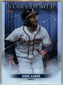 2022 Topps Series 2 - Stars of Mlb Ozzie Albies #SMLB-35 - Picture 1 of 2
