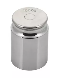 1000g Balance Weight, Stainless Steel, Spare, Eisco Labs - Picture 1 of 1