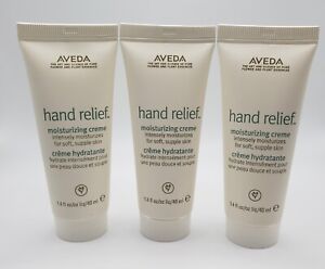 3x AVEDA Hand Relief Moisturizing Creme  1.4 fl oz/40 ml TRAVEL SIZE
