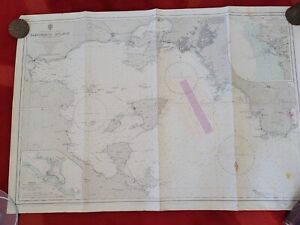 4 cartes marine 1970 MERCATOR Navigation- GRECE-CRETE-ILES GRECQUES