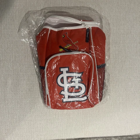 St. Louis Cardinals Soft Insulated Backpack Cooler - Coca-Cola Busch Stadium SGA Cover