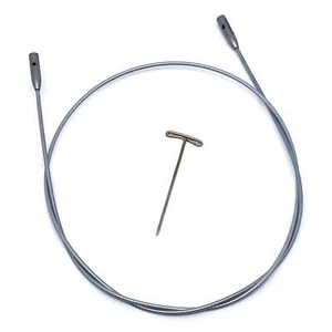 ChiaoGoo SWIV36 Silver - [L] Large Interchangeable Stainless Steel Cables - For - Picture 1 of 17