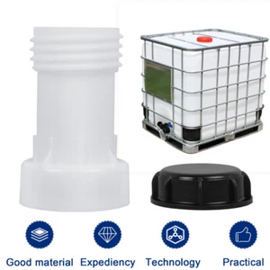 IBC S60x6 water tank Extended outlet connection/adaptor a range of tap fittings - Picture 1 of 10