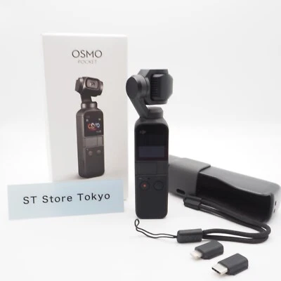 DJI OSMO POCKET 1 (3-axis gimbal) 4K Handheld Camera First gen w/Box Tested - Image 1 of 4