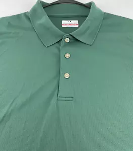 Polo Shirt da uomo Grand Slam Performance Dry Wick taglia XXL manica corta verde - Foto 1 di 10