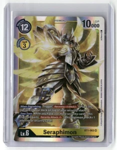 Seraphimon BT1-063 SR Digimon Card Foil [3] - Picture 1 of 2