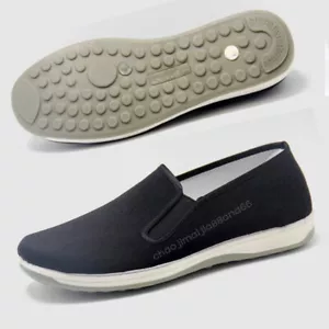 Traditionelle Kung Fu Kampfkunst Tai Chi Shaolin Hausschuhe Schuhe Herrenschuhe - Bild 1 von 7