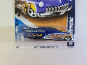 Hot Wheels ~  '49 Drag Merc ~ HW Drag Racers ~ Blue Orange ~ Phil's Burner  2010 - Picture 1 of 7