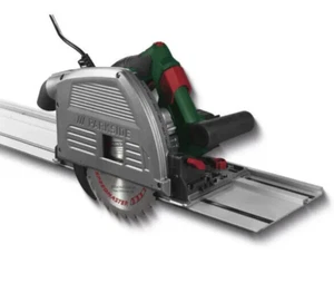 Parkside Sega a Immersione Con 140 CM Sbarra di Guida Seghe Circolari per 1200W - Foto 1 di 11