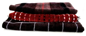 NWT 3 Chenille Scarves Croft&Barrow Rust Red Twenty Dregree Brown Pierre Cardin - Picture 1 of 12