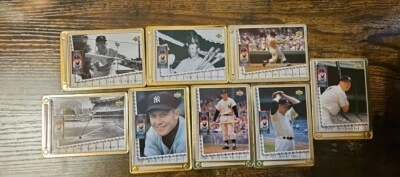1995 Upper Deck Metallic Impressions Mickey Mantle Collectors Tin/NY Yankees Foto 1 de 4