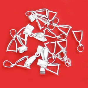 Ösen für Anhänger 15x6 mm Farbe Silber 10 Stück nenad-design DIY Schmuck AN262 - Bild 1 von 4