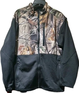ROPA TAG SAFARI OUTDOOR-Negro/Camuflaje, Para Hombre Cremallera Completa, Chaqueta Impermeable-(M) - Imagen 1 de 7