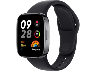 Smartwatch - Xiaomi Redmi Watch 3, Bluetooth, Hasta 12 días, Multideporte, Negro - Imagen 1 de 4