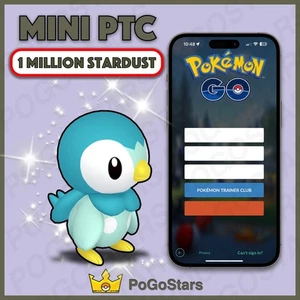 Pokémon PTC Go - Shiny Piplup - 1M Stardust✨Read Description✨ - Picture 1 of 1