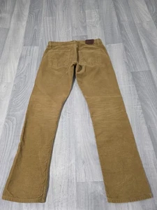 J Brand Kane Slim Straight Leg Camel Brown Corduroy Pants Mens 30 X 30 - M2310 - Picture 1 of 6