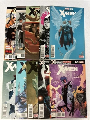 Astonishing X-men #60 61 62 63 64 65 66 67 68 + Annual 2009 Series Lot VF *Y7 - Image 1 of 4