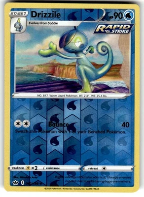 Drizzile 042/198 Swsh06: Sword & Shield - Chilling Reign Reverse Holo - Image 1 of 2