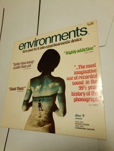 No Artist – Environments 9 Caribbean Lagoon / Pacific Ocean   LP.   VG+/VG - Bild 1 von 2