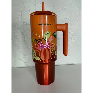 Vaso con mango PSL Mickey Pumpkin Disney Parks x Starbucks 2025 - Imagen 1 de 4