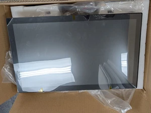 22" FHD Touchscreen Commercial Monitor, DVI, VGA, Glass Face, Metal, VESA Mount - Picture 1 of 4
