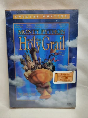 Monty Python and the Holy Grail (Blu-ray + Digital Code, 1975) (John Cleese) NEW - Image 1 of 2