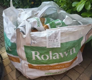 1 Ton Bulk Bag Builders & Garden Rubble Jumbo Waste Storage Bag cover big sack - Picture 1 of 1