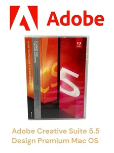Adobe Creative Suite 5.5 CS5.5 Design Premium For MAC OS Student Teacher - Picture 1 of 5