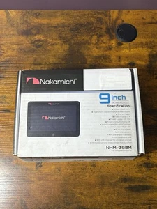 Nakamichi NHM-090M Mirror Link 9 inch Car Audio Headrest LED Monitor I 1 MONITOR - Picture 1 of 14