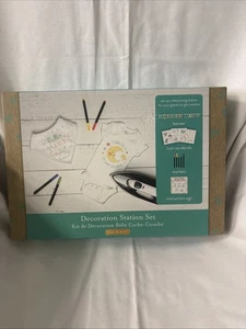 KATE & MILO BABY SHOWER DECORATION STATION KIT Favor Party Game For Baby Shower - Picture 1 of 6
