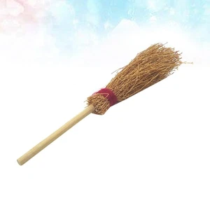 1PC 1:12 Mini Bamboo Broom Bamboo Cleaning Broom Epitome Play House Toy Pocket - Picture 1 of 11