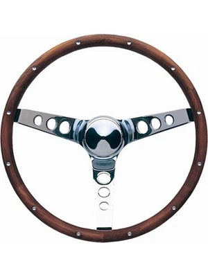 Grant Classic Wood 13-1/2 Dia 3-1/2 Dish - Walnut Finish (213) - Image 1 of 4