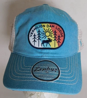 Vermilion Dam Lodge Hat Trucker Snapback Cook MN Adult Adjustable - Image 1 of 4