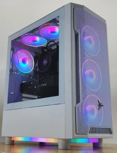 Gaming PC Ryzen 3 4100 16GB RAM 512GB SSD RTX 3050 8GB Windows 11 Computer - Picture 1 of 7