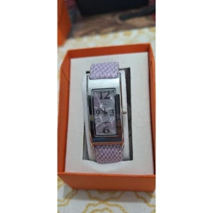 Reloj Activa Mujer Resistente al Agua Swiss Movt Correa Cuero Lavanda. Excelente! - Imagen 1 de 6