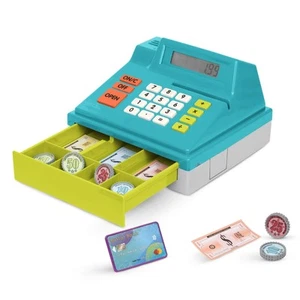– Toy Cash Register For Kids, Toddlers – 48Pc Play Register With Toy Money, C... - Picture 1 of 7