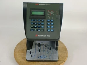Recognition Systems HandPunch 4000 HP 4000 Biometrische Zeit Uhr Zeigerscanner #1 - Bild 1 von 8