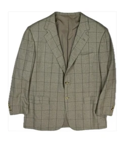 Abrigo Blazer Chaqueta Deportivo Kiton Para Hombres 100% Cachemira 48 R Polilla Daño - Imagen 1 de 10