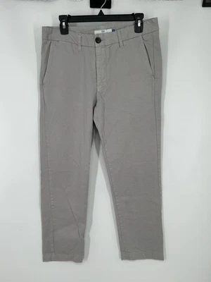 Peter Manning Slim Fit Khakis Chino Pants Khaki Beige Tan Short Size 32x26 - Image 1 of 4