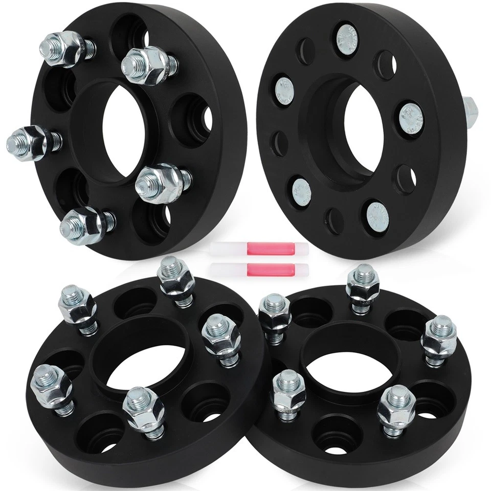 4 pcs Hub Centric Wheel Spacers 5x108 For Ford Escape Focus Fusion C-Max Jaguar - Image 1 of 4