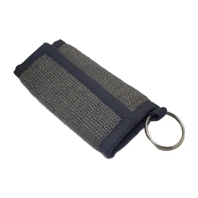 Monedero de cáñamo bordado Foto 1 de 4