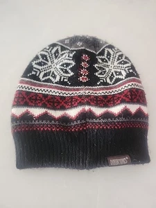 Muk Luks Beanie Schneeflockenmuster - Bild 1 von 2