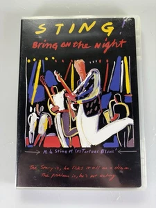 STING: Bring on the Night (DVD, 1985) - Live Concert - MINT DISC - Rock Police - Imagen 1 de 4